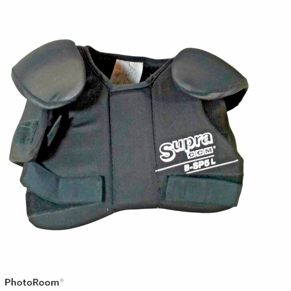 CCM Supra B-SP5L Ice Hockey Shoulder Pads‎ Youth EUC